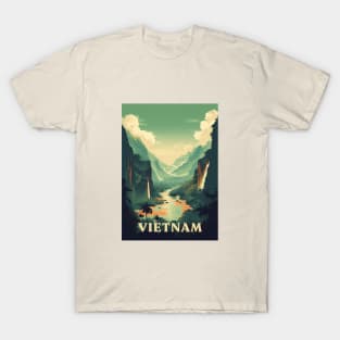 Vietnam Retro Travel Style T-Shirt